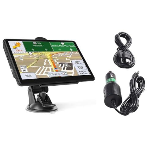 Emiif Navigatore GPS per auto e camion, con 8 GB di ROM, 256 MB di RAM, trasmettitore FM e compatibilit?IGO Primo Map (Na)