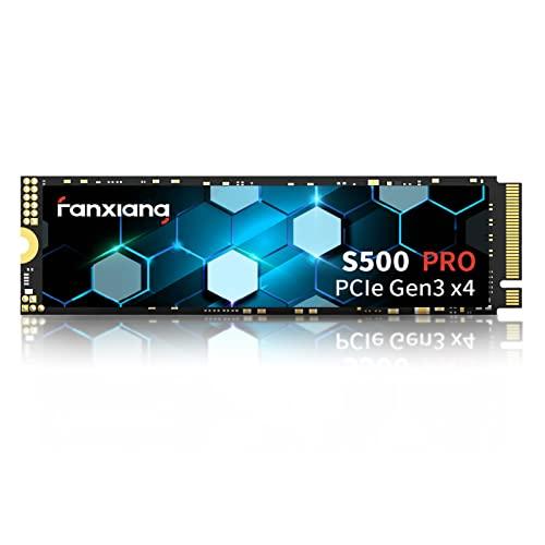 fanxiang SSD NVMe 256GB M.2 PCIe Gen3x4 2280 SSD Interno 256GB, Fino a 3400MB/s in Lettura, 1200MB/s in Scrittura, Compatibile con Laptops, PC, Computer Desktop(S500 Pro)