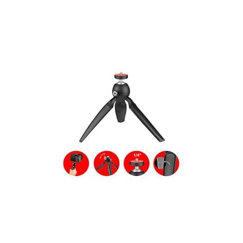 JOBY HandyPod Mini Treppiede e Impugnatura Video per DSLR, CSC, Mirrorless, Fotocamere Compatte, Action Camera e Accessori fino a 1 kg, per Vlogger e Content Creator