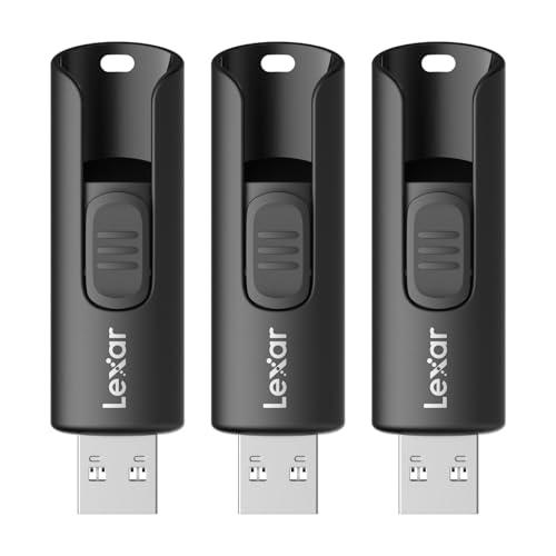 Lexar A30E 32 GB confezione da 3 unità flash USB 3.2 fino a 100 MB/s in lettura, unità USB per espansione di archiviazione e backup, memory stick per sistemi PC e Mac