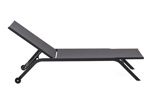 GARDEN FRIEND Lettino Cora Antracite