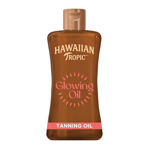 Hawaiian Tropic Glowing Tanning Oil, 200ml