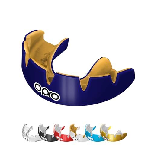 OPRO Paradenti su Misura Istantaneo per Apparecchi Ortodontici – Paradenti per Boxe, MMA, Rugby, Hockey – Automodellante – Protezione Dentale per Adulti (Età 10+) – Con Garanzia Dentale
