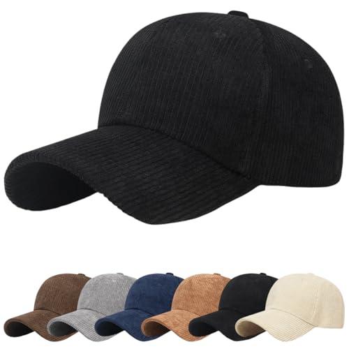 YKDLLF Winter Baseball cap Cappello Baseball Invernali Cappellino in Poliestere Cappellini Berretto da Baseball Invernale Uomo Cappello Invernale Uomo con Fodera
