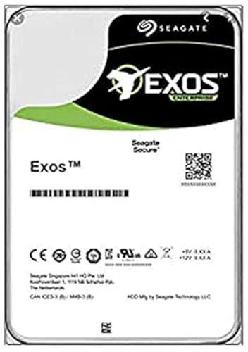 SEAGATE Exos X16 ST16000NM001G - Hard disk interno da 16 TB, SATA 6Gb/s, 7200 giri/min, memoria buffer: 256 MB