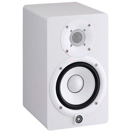 Yamaha HS5, Cassa Studio Monitor Amplificato, Monitor da Studio Attivo Bass Reflex a 2 vie Bi-amplificato per produttori, DJ e musicisti, Bianco