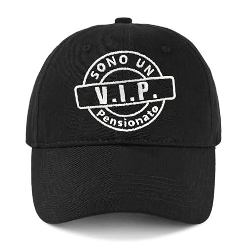 Toctax Cappello da Baseball Gadget Pensione Uomo Idee Regalo Compleanno per Nonno papà Regali per Pensione Cotone Baseball cap Regalo Festa del papà Natale