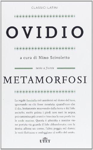 Metamorfosi. Testo latino a fronte