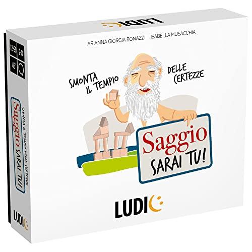Ludic Saggio Sarai Tu Smonta Il Tempio Delle Certezze… It53535 Gioco Di Società Per La Famiglia Per 2-8 Giocatori Made In Italy