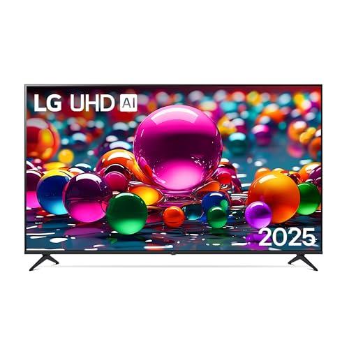 LG webOS UHD AI UA75 TV 86 pollici, Smart TV 4K Ultra HD, Processore α7 Gen8, webOS con AI, Filmmaker mode, HDR10, Gaming con VRR 4K@60Hz, Game Optimizer, Wi-Fi, 86UA75006LA 2025