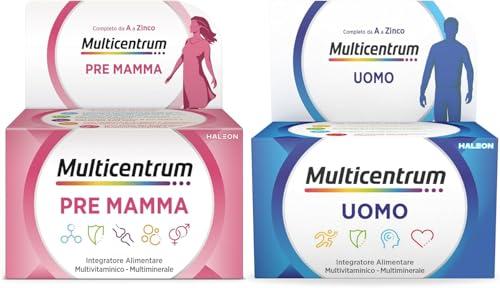 Multicentrum Pre-Mamma Integratore Alimentare Multivitaminico Completo con Acido Folico per le Donne che stanno Programmando una Gravidanza
