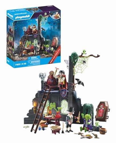 PLAYMOBIL Pirates Promo Pack 71651 Rovine spettrali, con una rovina di castello, tre personaggi e tanti accessori inquietanti, giocattolo per bambini dai 4 anni in su