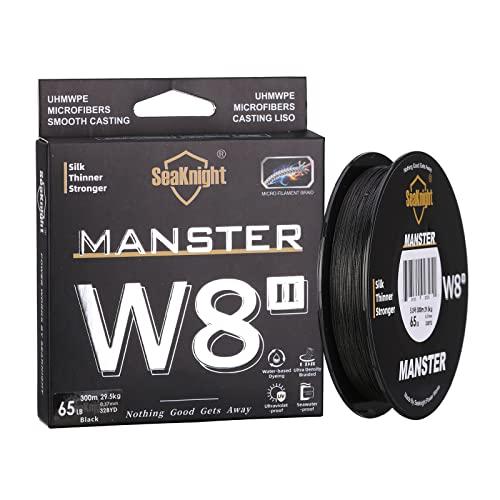 SeaKnight W8 II 8 Fili Lenza da trecciato X9 9 Fili 150M/300M/500M Filo da Pesca alla Carpa Acqua salata 15-100LB