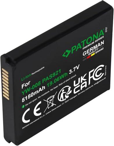 PATONA Premium Batteria di ricambio per Pax A920 Pro | Sostituzione per Pax YW-008 | 3,7V, 5150mAh | Tipo: Li-Ion | Scanner portatile per codici a barre