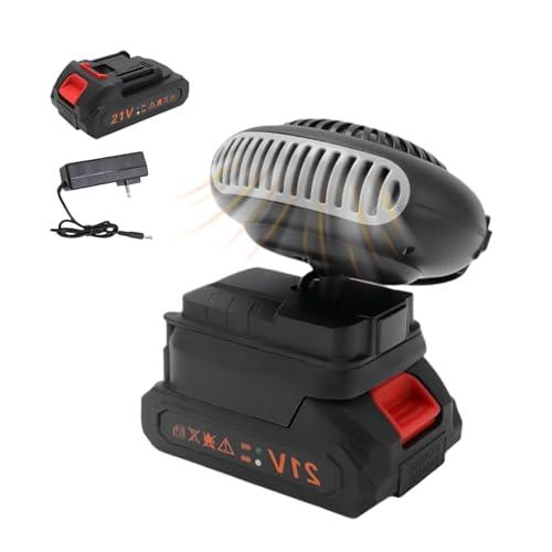 Riscaldatore a batteria, stufa ricaricabile USB, riscaldamento tenda campeggio, riscaldatore elettrico portatile a batteria con design antiribaltamento, riscaldamento rapido e duraturo (1 set)