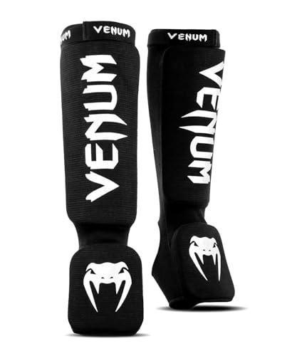 VENUM Kontact Shin Guards, Parastinchi Unisex adulto, Nero, XL
