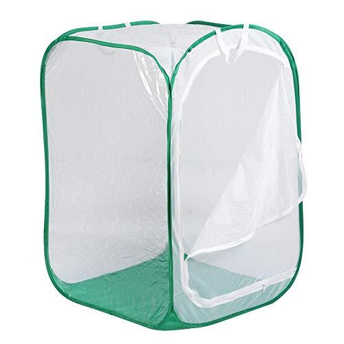 Rete Di Insetti Vegetali Gabbia Per Animali Farfalla Incubatrice Leggera Per Piantine Casetta Per Piante Pieghevole Con Cerniera A Gabbia Di Trasmissione Della Luce Ventilata 60 * 60 * 90cm