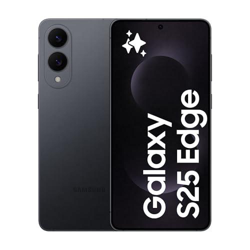 Samsung Galaxy S25 Edge, Smartphone AI, 3 anni di Garanzia del produttore, Display 6.7'' QHD+ Dynamic AMOLED 2X, Fotocamera 200MP, RAM 12GB, 256GB, 3.900 mAh, Titanium Jetblack [Versione italiana]