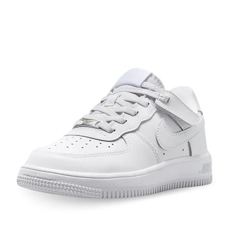 NIKE Scarpe Force 1 Low EasyOn (PS) Taglia 31.5 Codice FN0237-111 Bianco