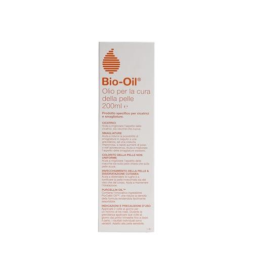 BIO-OIL Olio per cicatrici e smagliature - Trattamento per la pelle con azione idratante, cicatrizzante e anti smagliature - Indicata per pelli sensibili - 200 ml