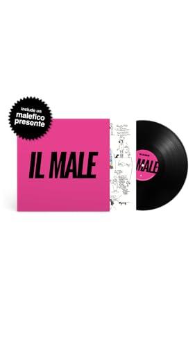 Il Male - busta bauletto rosa - vinile nero