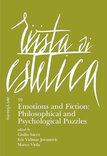 Rivista di estetica. Emotions and fiction: philosophical and psychological puzzles (2026) (Vol. 91)