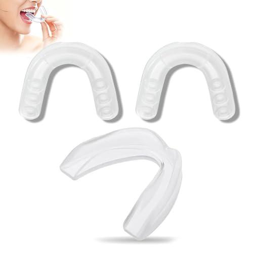 JYNXOR 3 Pezzi Paradenti per Adulti, Paradenti Sportivo Adulti, Paradenti Kick Boxing, Paradenti Professionale Slim per Rugby, Boxe, Arti Marziali, Hockey, Arti Marziali Miste, Taekwondo