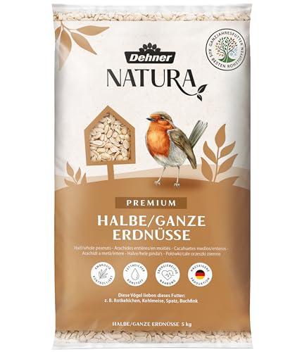 Dehner Natura Premium mangime per Uccelli Selvatici, Arachidi per metà o Intere, 5 kg