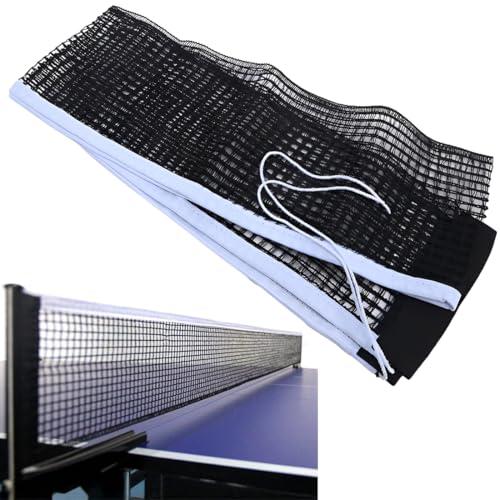 AEIOPRS 1 Pcs Ping Pong Rete Pieghevole 180x15cm Retrattile Resistente all'Usura Ricambio per Tavoli Interni ed Esterni Accessori Portatili