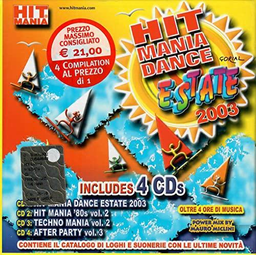 Cofanetto 4 Cd Hit Mania Dance 2003