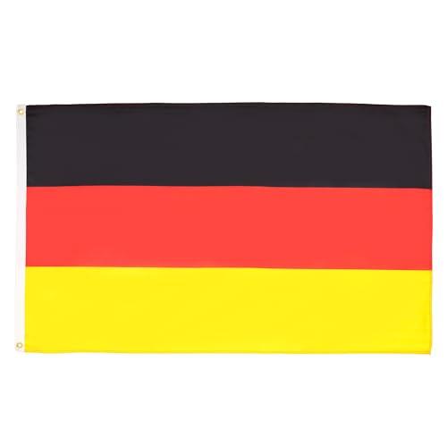 BANDIERA GERMANIA 90x60cm - BANDIERA TEDESCA 60 x 90 cm - AZ FLAG