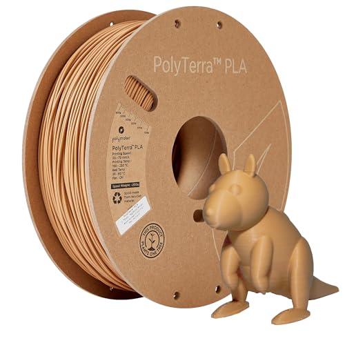 Polymaker PolyTerra PLA Wood Brown - 1.75mm - 1kg