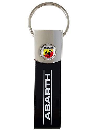 Abarth Portachiavi Ufficiale Band Key Ring, Nero