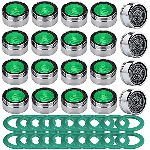 Gebildet 20pcs Rompigetto Aeratore Rubinetto M24 Filtro Rubinetto da Cucina,Risparmio Idrico