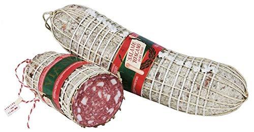 Salame Toscano Puro Suino - 1,5 Kg Circa - Metà Salame