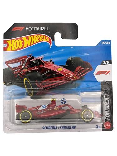 Hot Wheels Scuderia Ferrari Formula 1 Team - Formula 1-3/5 - JJJ78 - Short Card - F1 Auto da corsa - Mattel 2026 (120/250) - Formula 1-1:64