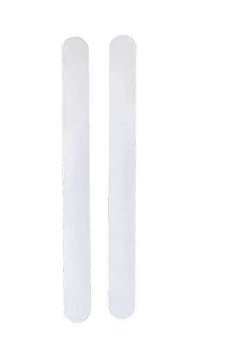 JJ LMS protezione racchetta padel - paracolpi - trasparente confezione da 2 pezzi, con adesivo