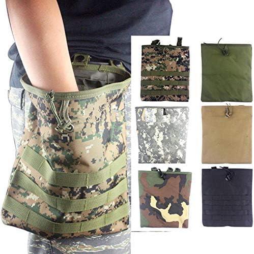 Gexgune Tasca per discarica Magica Tattica Regolabile/Pieghevole Molle Recovery Paintball Magazine (6 Colori Opzionale)