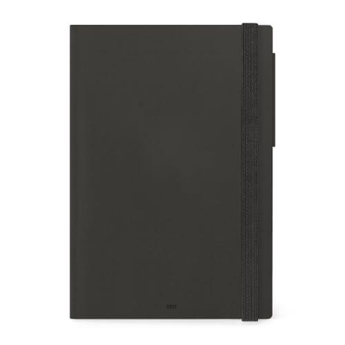 Legami - Agenda Giornaliera Large 2027, Black Suit, 12 Mesi, 17 x 24 cm