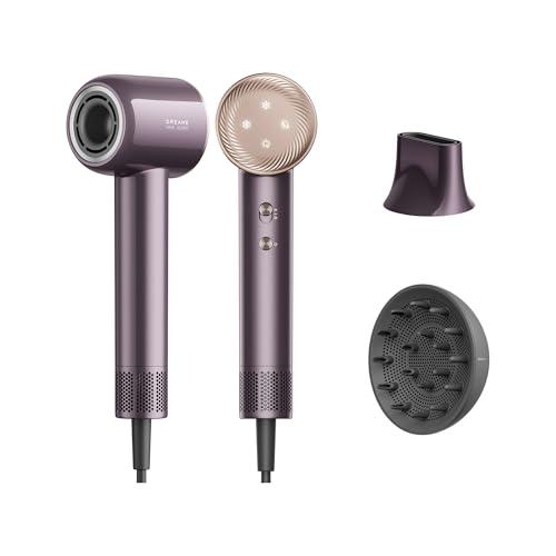 DREAME Hair Glory Combo Asciugacapelli ad Alta Velocità, Viola