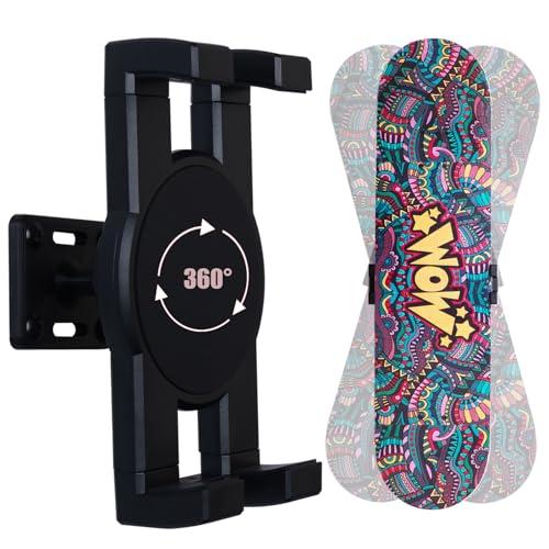 HHUXIUE Supporto da parete girevole a 360° per skateboard, supporto galleggiante per display, adatto a tutti gli skateboard (1 lotto)