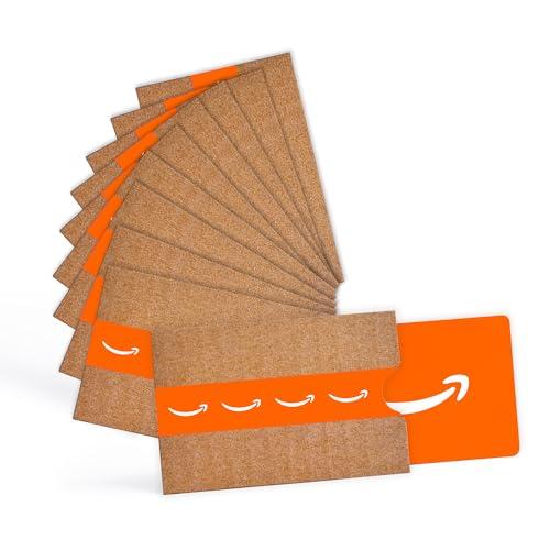 Buono Regalo Amazon.it da €50 in Mini Busta - Confezione da 10