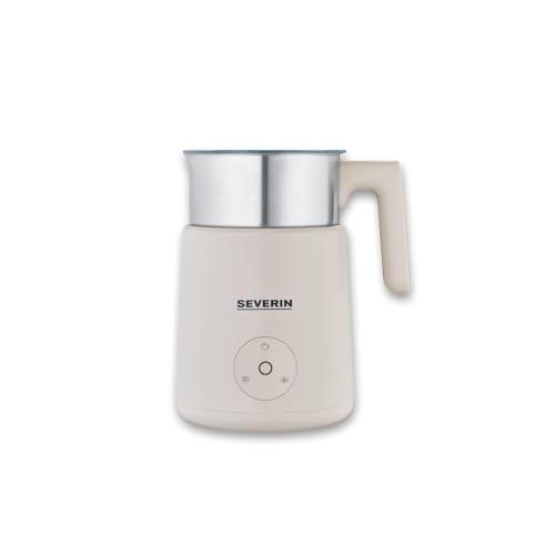 Severin SM 3589 Montalatte a induzione brevettato, monta a caldo o a freddo, anche tutti i tipi di latte vegetale, programma cioccolata, capienza 400 ml., contenitore inox