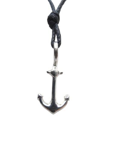 Ancora - Ciondolo in Argento 925 - Pendente Ancoretta - Marina - Marinaio - Mare -