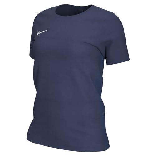 Nike BV6728-410 Nike Dri-Fit Park 7 JBY T-Shirt Donna Midnight Navy/White L