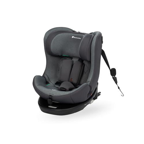 Bebeconfort EvolveFix i-Size Seggiolino Auto 0-36 kg, 360 girevole, 0-12 anni, 40-150 cm, Isofix, Reclinabile 5 posizioni, Regolabile in Altezza, Top Tether, Tessuti Traspiranti, Colorato di Grafite