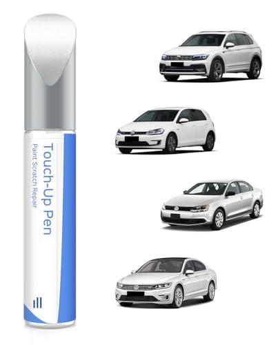 LC9A/0Q Pure White penna per vernice compatibile con VW/Volkswagen, esatta corrispondenza per chip e graffi