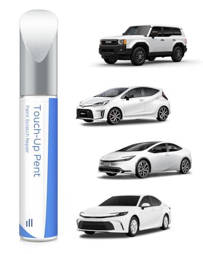 040 Super White/Ice Cap penna vernice per Toyota – Corrispondenza esatta per chip e graffi
