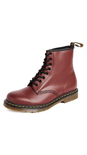 Dr. Martens 1460 Smooth, Stivali Unisex - Adulto, Rosso (Cherry Red), 40 EU