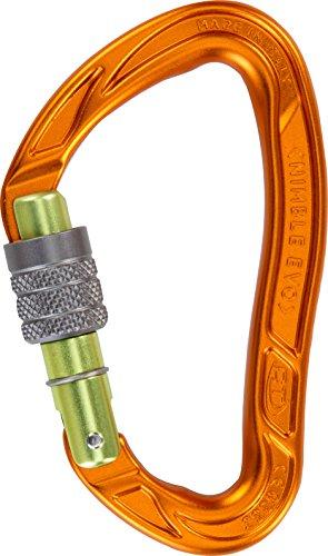Climbing Technology Nimble Evo SG 2C39400WBMCTSTD Moschettone, Verde/Arancio, Taglia Unica